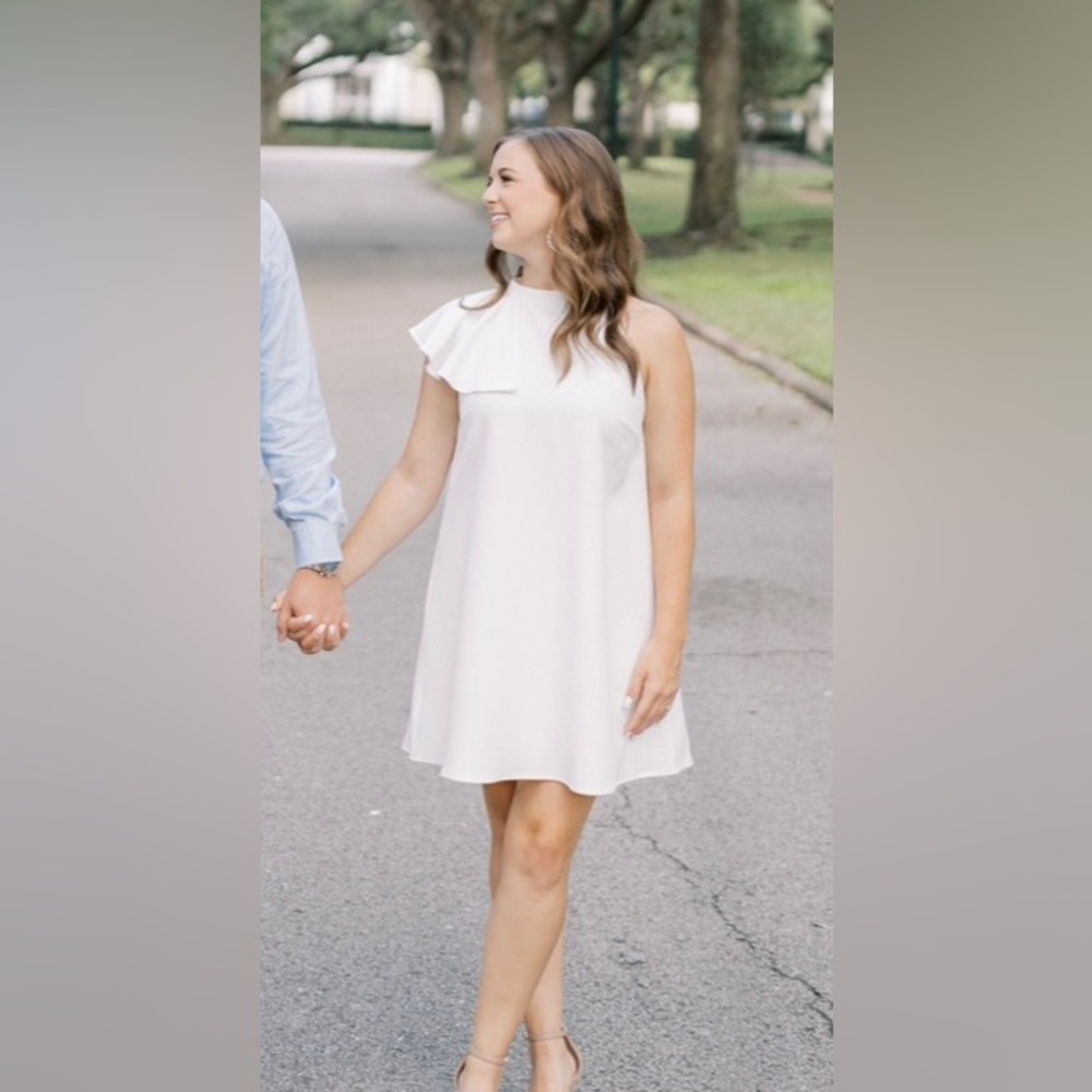 Glam White Dress